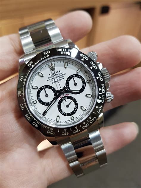 rolex daytona price panda|Rolex daytona panda for sale.